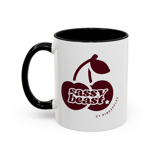 Sassy Red Cherries 11oz. Coffee Mug