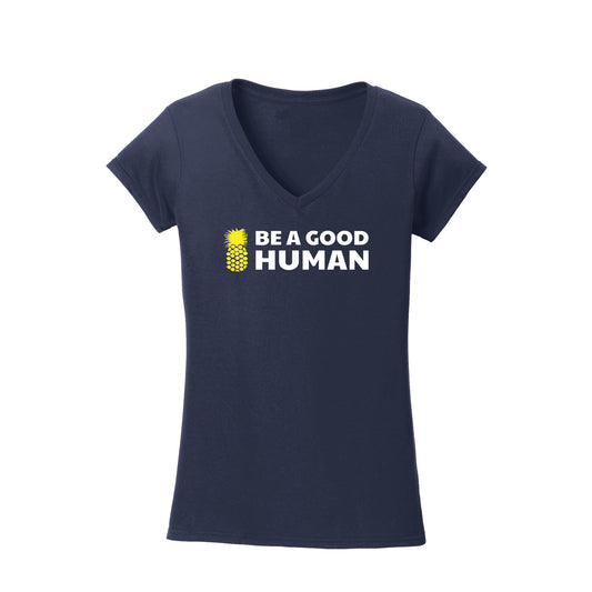 Be A Good Human Main WOMEN'S V-NECK