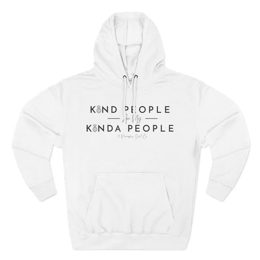 Kind People Black Hoodie