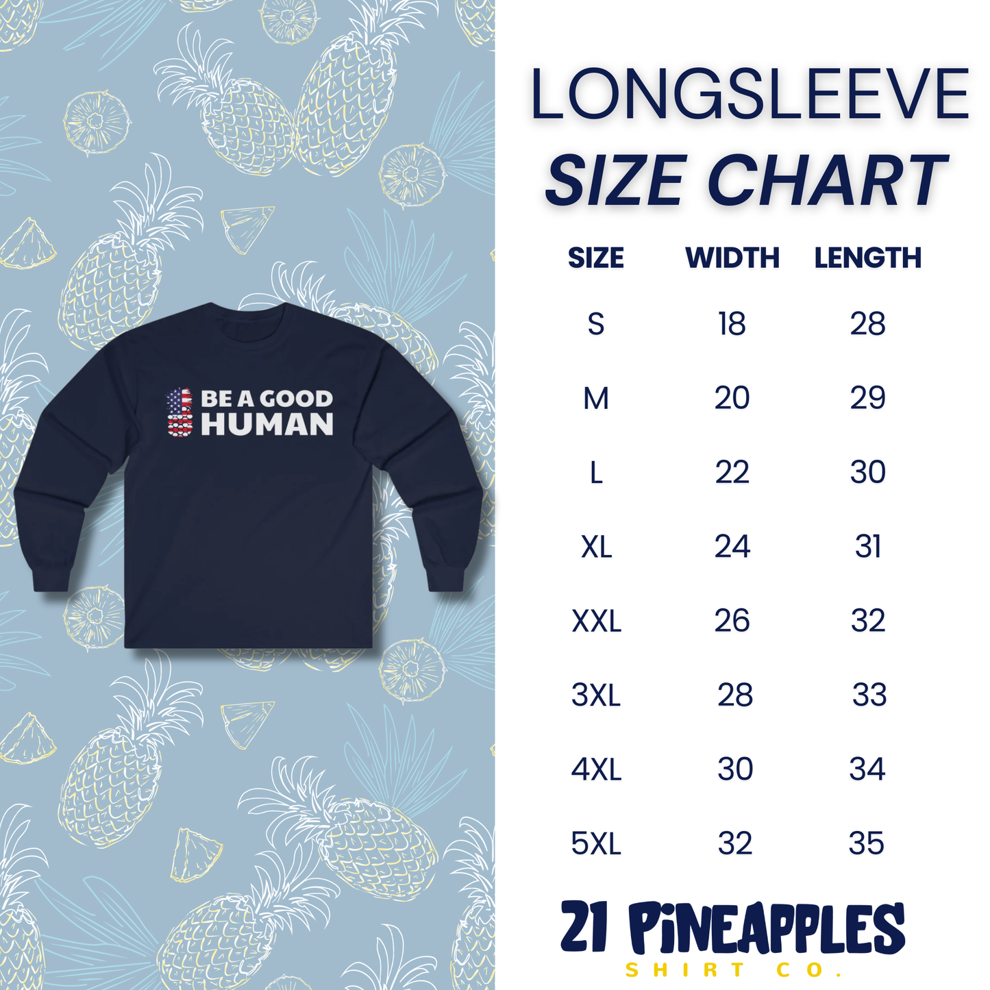 Be A Good Human Main Long Sleeve Tee