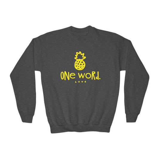 One Word YOUTH Crewneck
