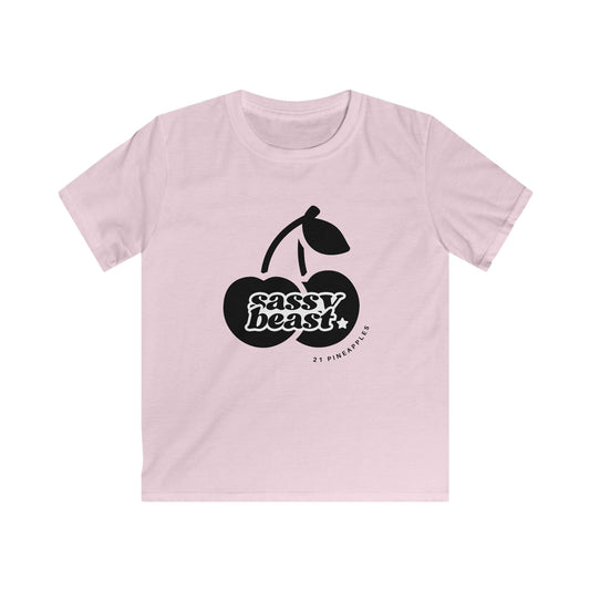 Sassy Beast Black Cherries YOUTH Tee