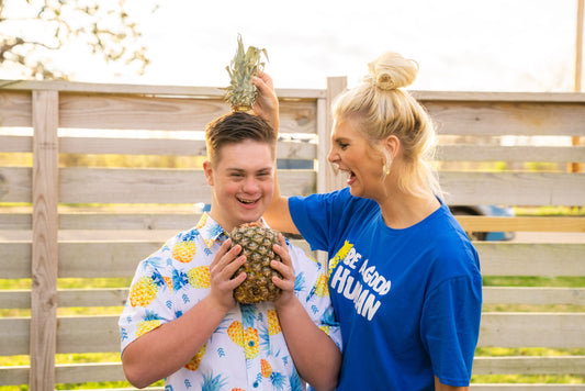 Hawaiian shirt company raises awareness for people with Down syndrome