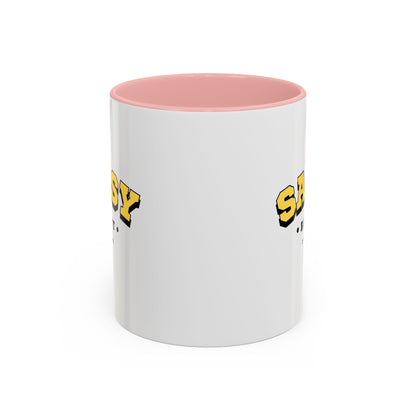 Sassy Varsity Yellow 11oz Coffee Mug