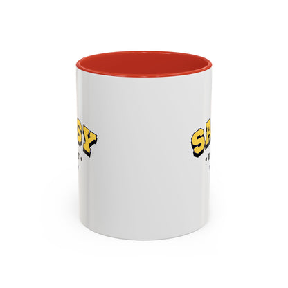 Sassy Varsity Yellow 11oz Coffee Mug