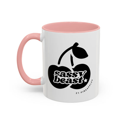 Sassy Black Cherries 11oz. Coffee Mug