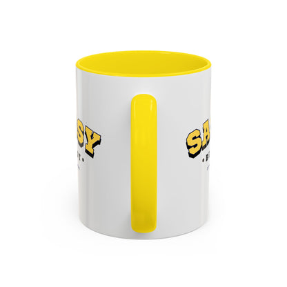 Sassy Varsity Yellow 11oz Coffee Mug