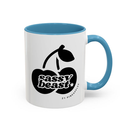 Sassy Black Cherries 11oz. Coffee Mug