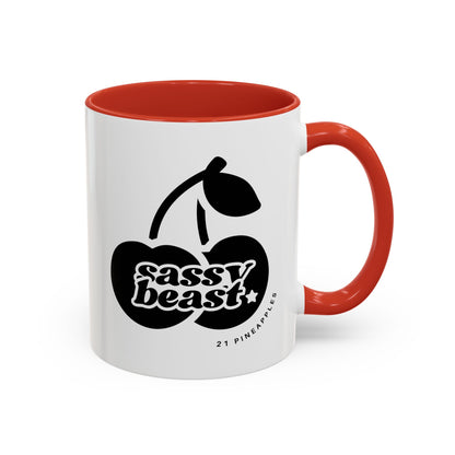 Sassy Black Cherries 11oz. Coffee Mug