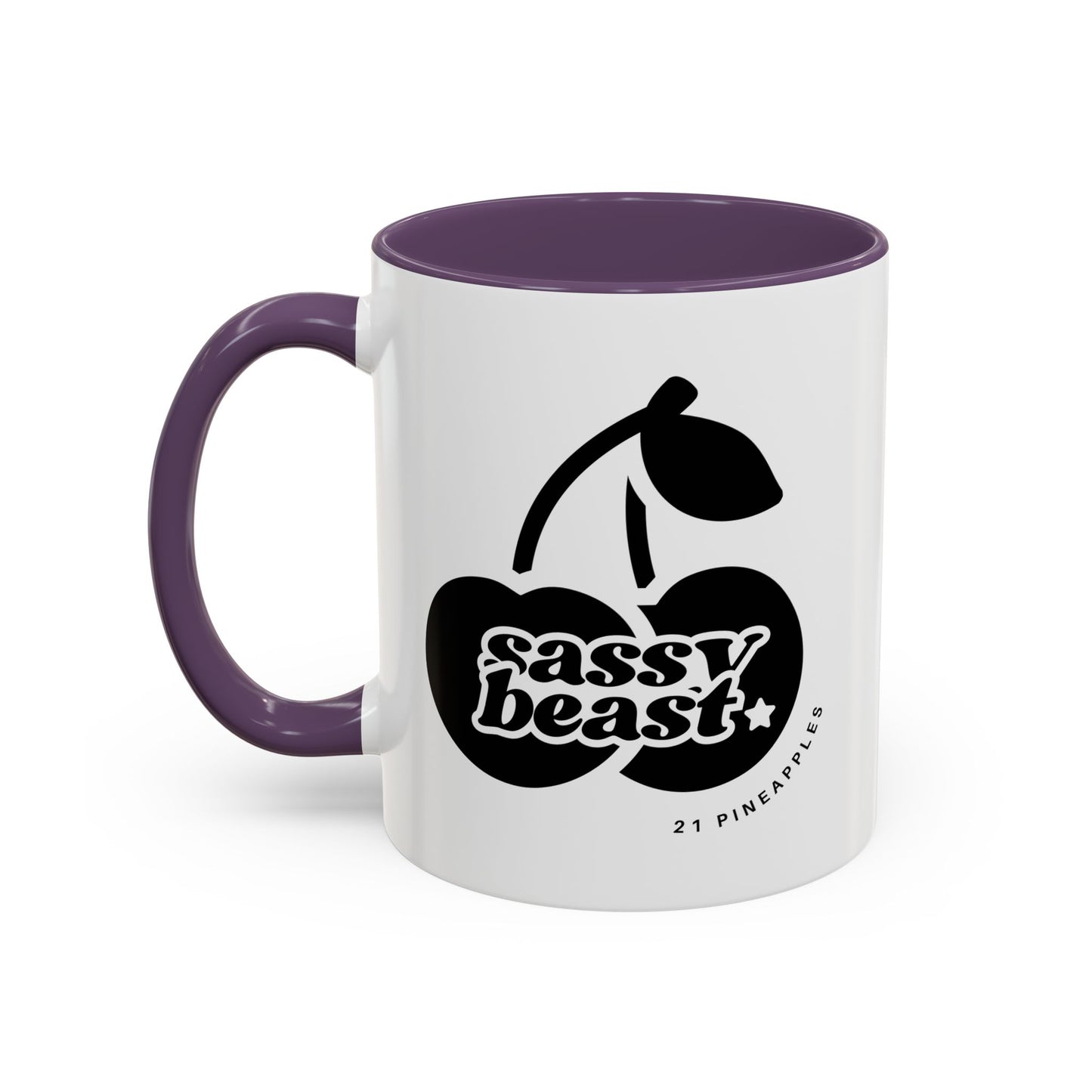 Sassy Black Cherries 11oz. Coffee Mug