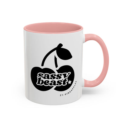 Sassy Black Cherries 11oz. Coffee Mug