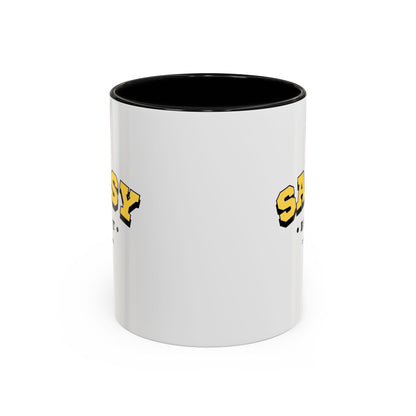 Sassy Varsity Yellow 11oz Coffee Mug