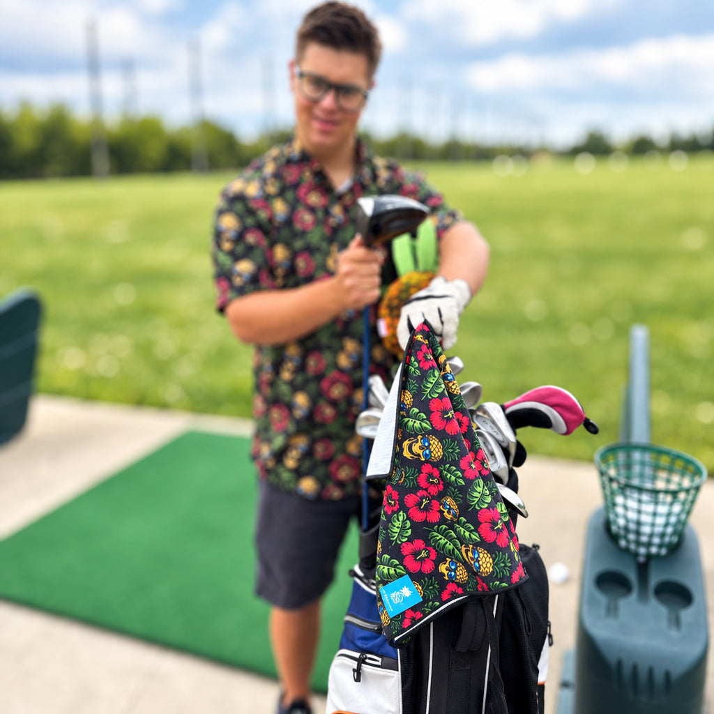 Rockin' Pineapples Golf Towel