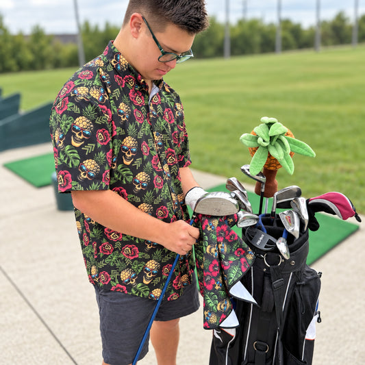Rockin' Pineapples Golf Towel