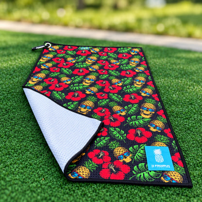 Rockin' Pineapples Golf Towel