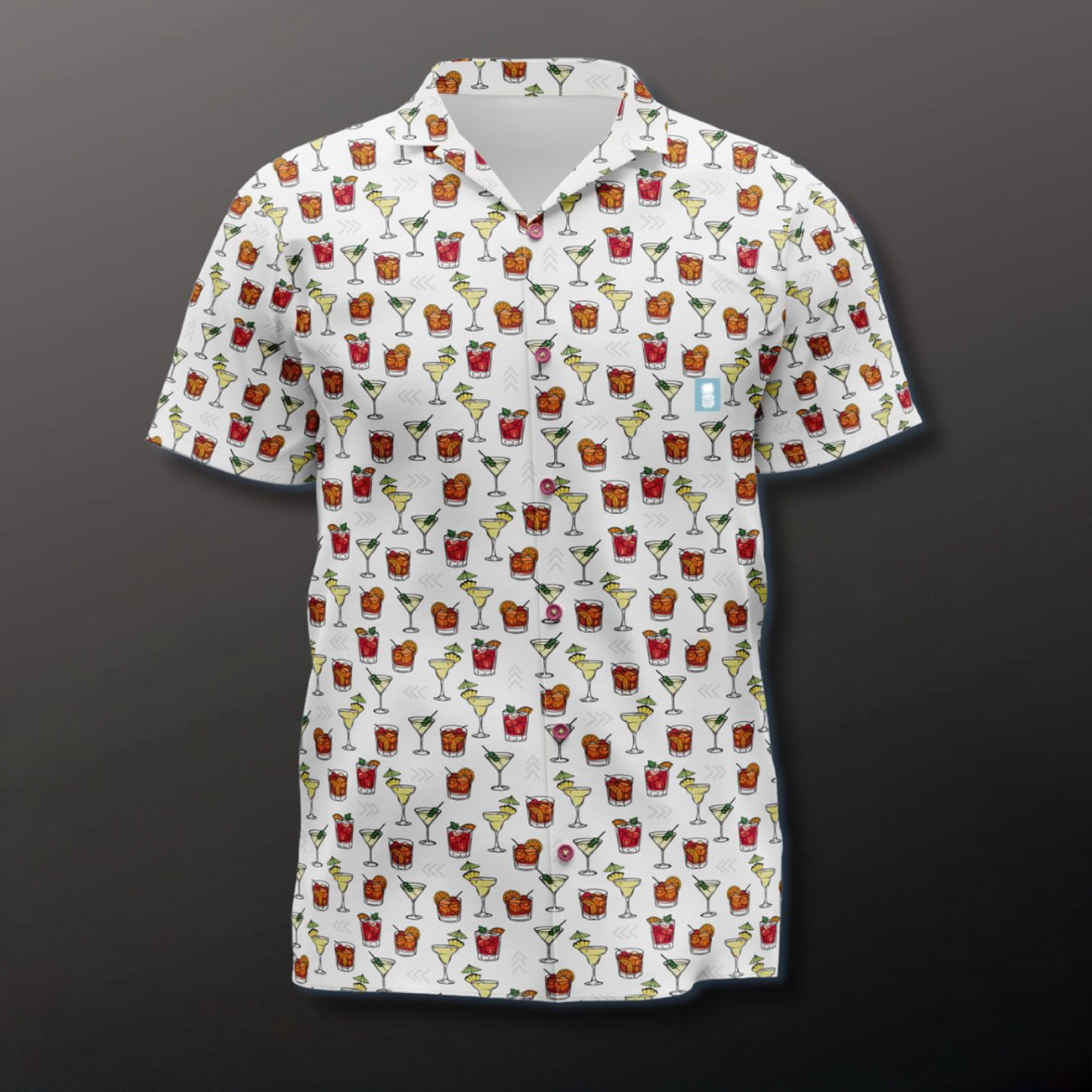 Pre-Order: 21 Pineapples "Cocktail" Button Up