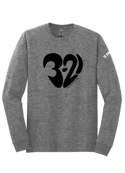 Heart Drip Long Sleeve Tee