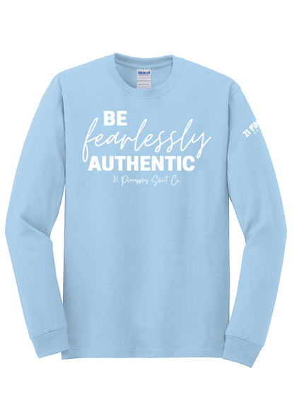 Be Fearlessly Authentic Long Sleeve Tee