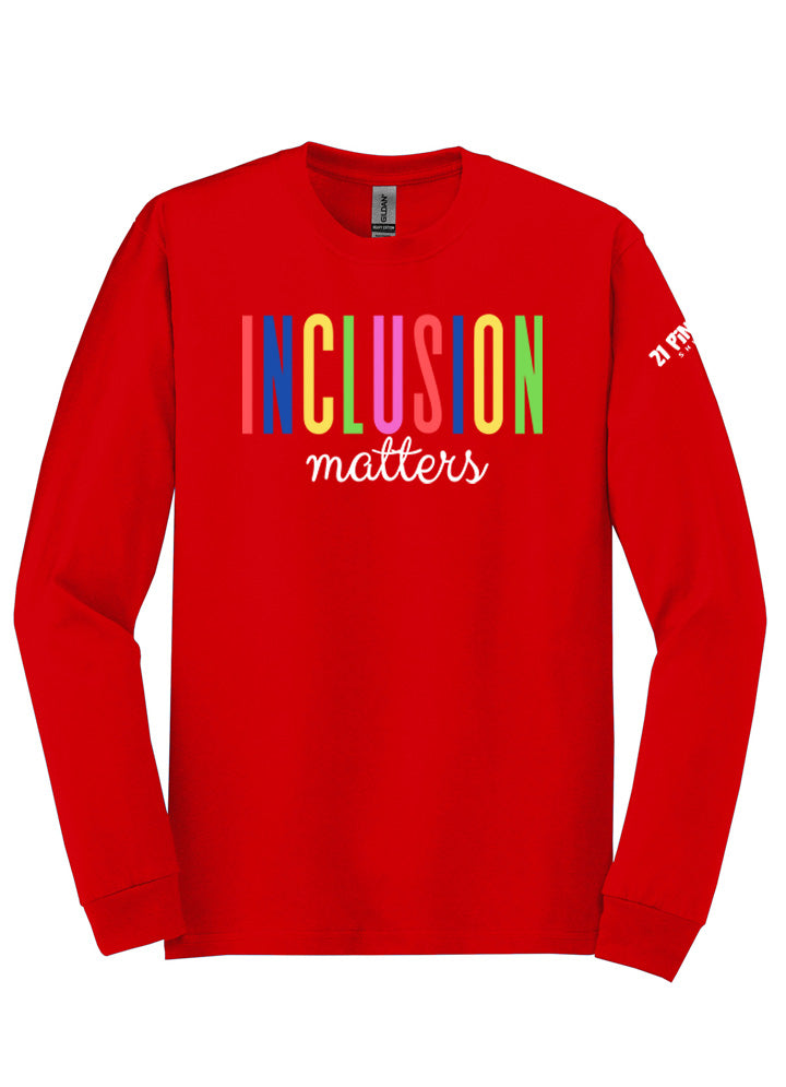 Inclusion Matters Long Sleeve Tee