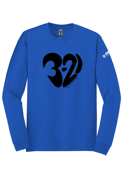 Heart Drip Long Sleeve Tee