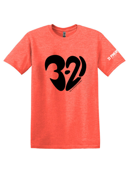 Heart Drip Softstyle Tee