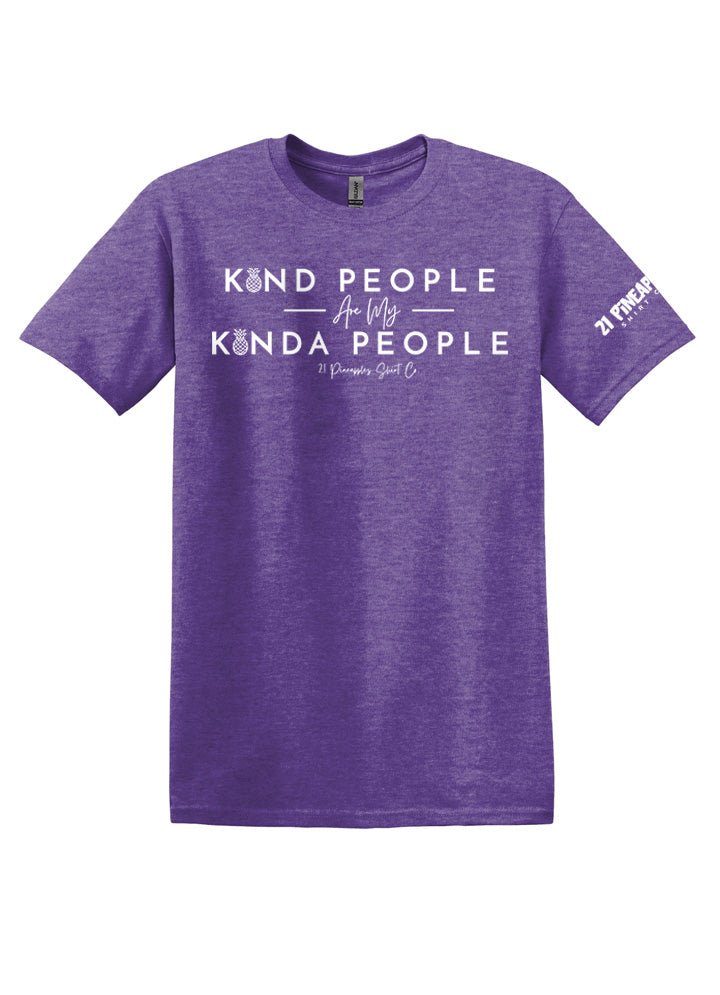 Kind People Are My Kinda People Softstyle Tee