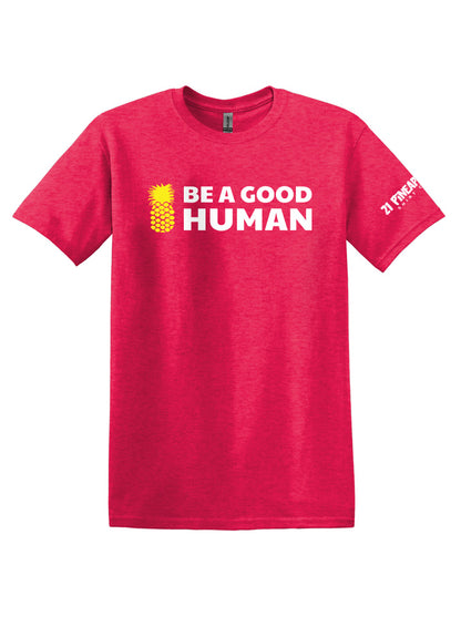 Be A Good Human Main Softstyle Tee