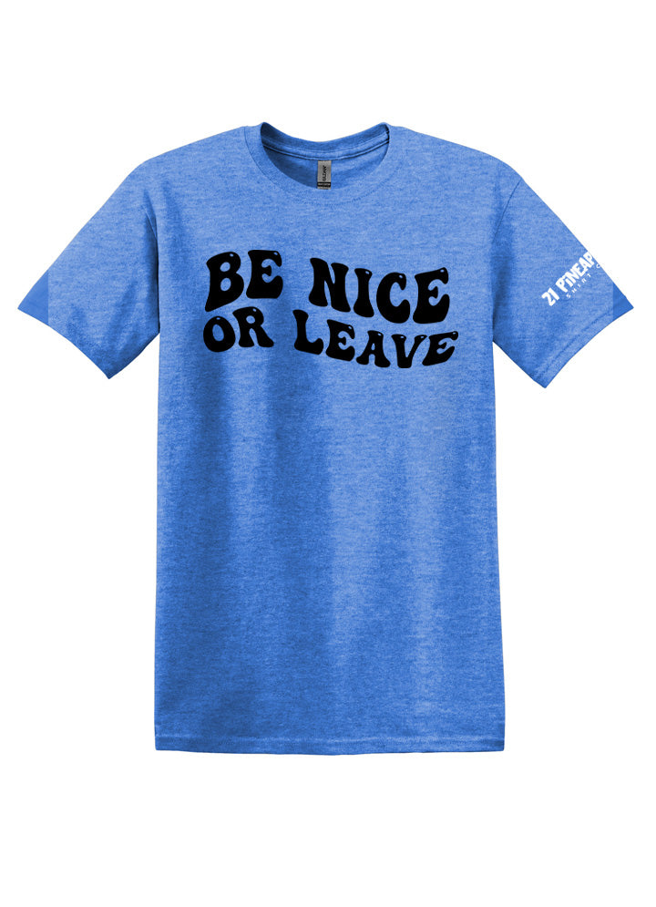 Be Nice or Leave Softstyle Tee