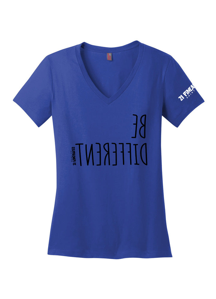 Be Different Women's V-Neck Tee
