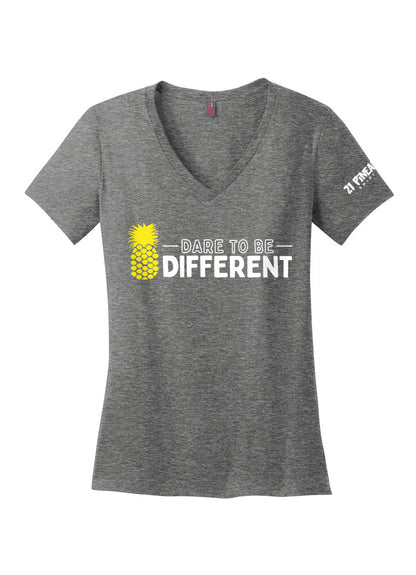 Dare To Be Different Women's V-Neck Tee