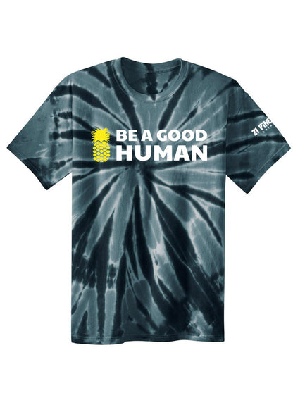 Be A Good Human Main Youth Tie Dye Tee