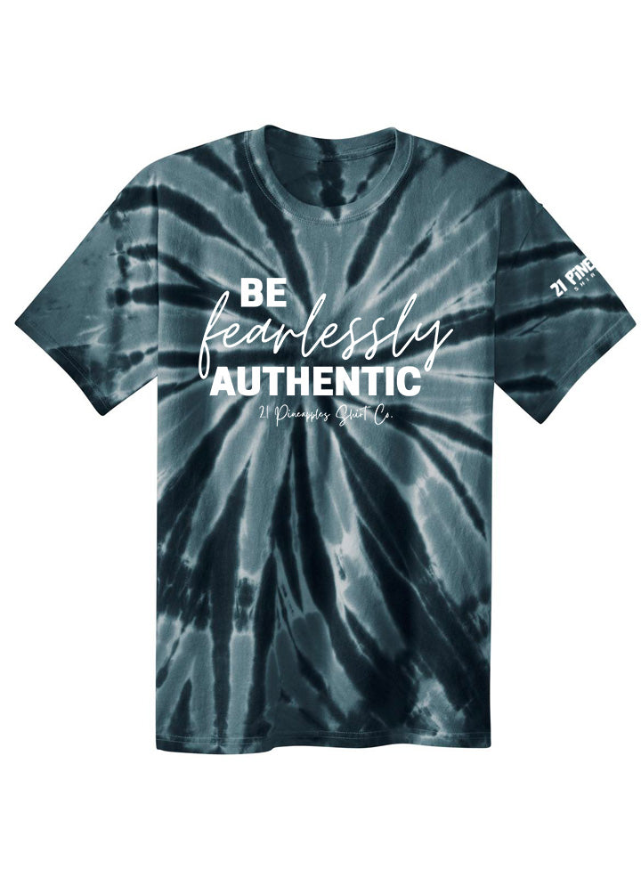 Be Fearlessly Authentic Youth Tie Dye Tee