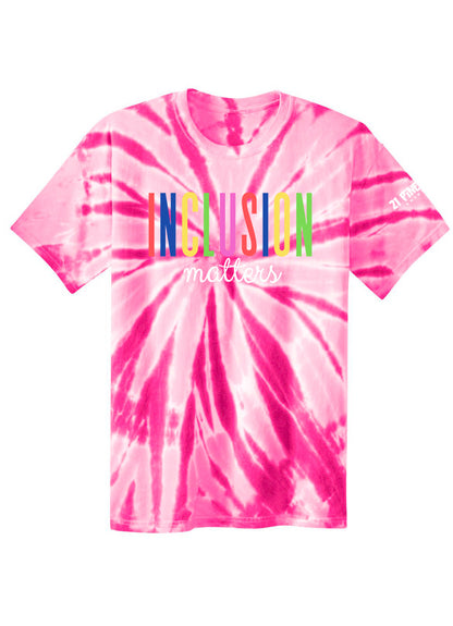 Inclusion Matters Youth Tie Dye Tee