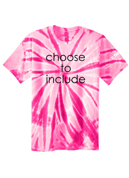 Choose To Include Youth Tie Dye Tee