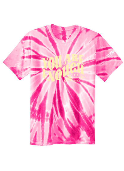 You Are Enough Youth Tie Dye Tee