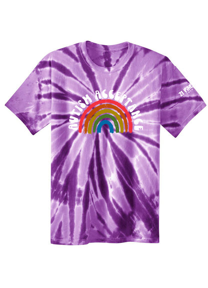 Autism Acceptance Youth Tie Dye Tee