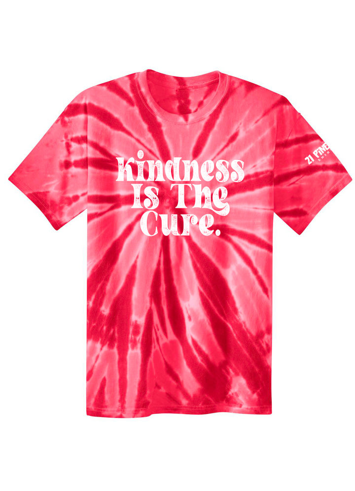 Kindness Is The Cure Groovy Youth Tie Dye Tee