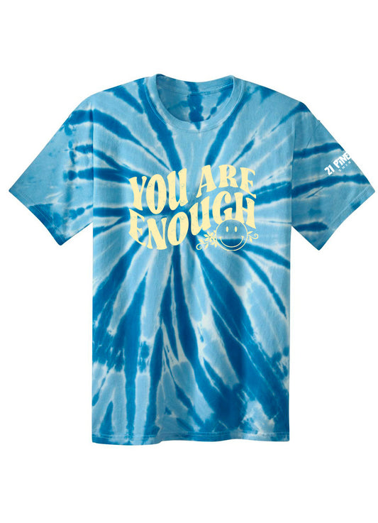 You Are Enough Youth Tie Dye Tee