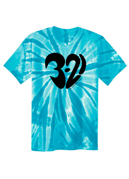 Heart Drip Youth Tie Dye Tee