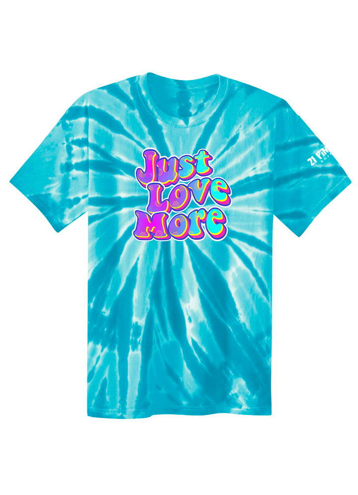 Just Love More Colorful Youth Tie Dye Tee