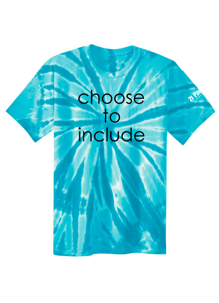 Choose To Include Youth Tie Dye Tee