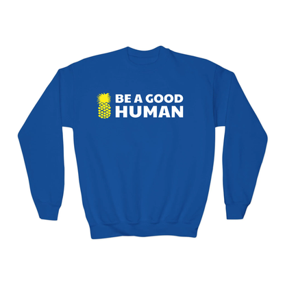 Be A Good Human Main YOUTH Crewneck