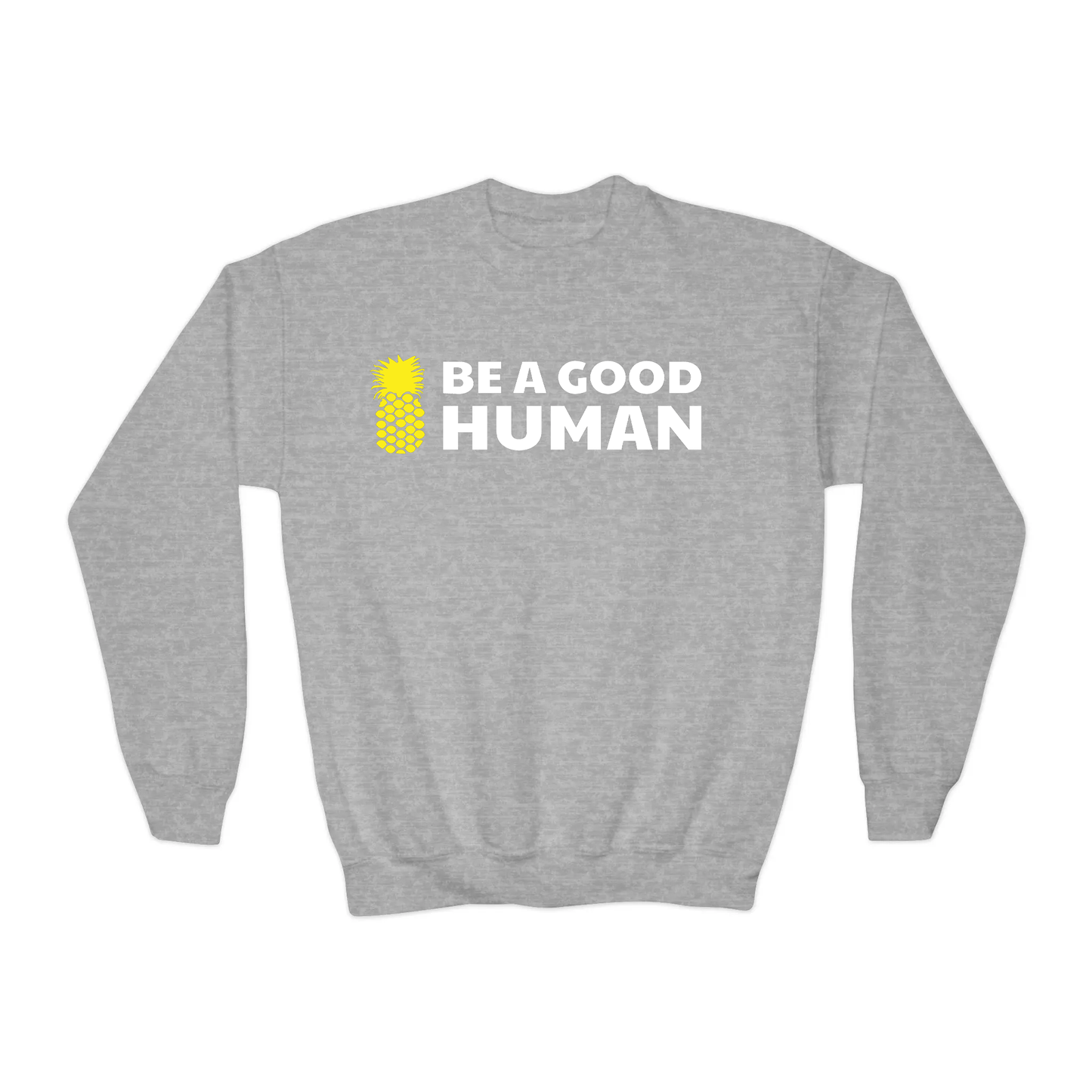 Be A Good Human Main YOUTH Crewneck