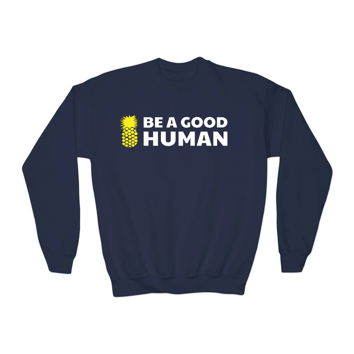 Be A Good Human Main YOUTH Crewneck