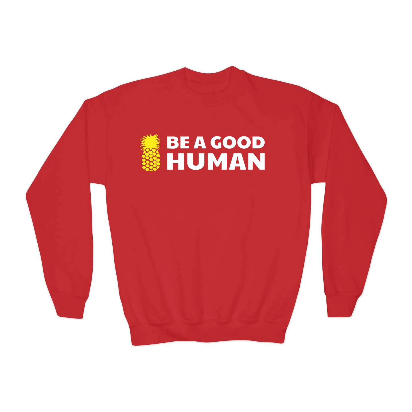 Be A Good Human Main YOUTH Crewneck