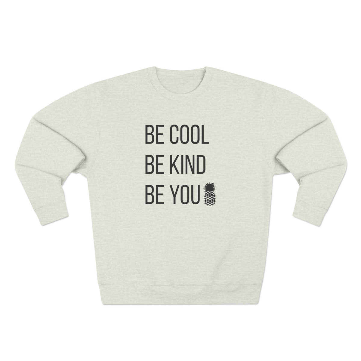 Be Cool FULL Black Print Crewneck