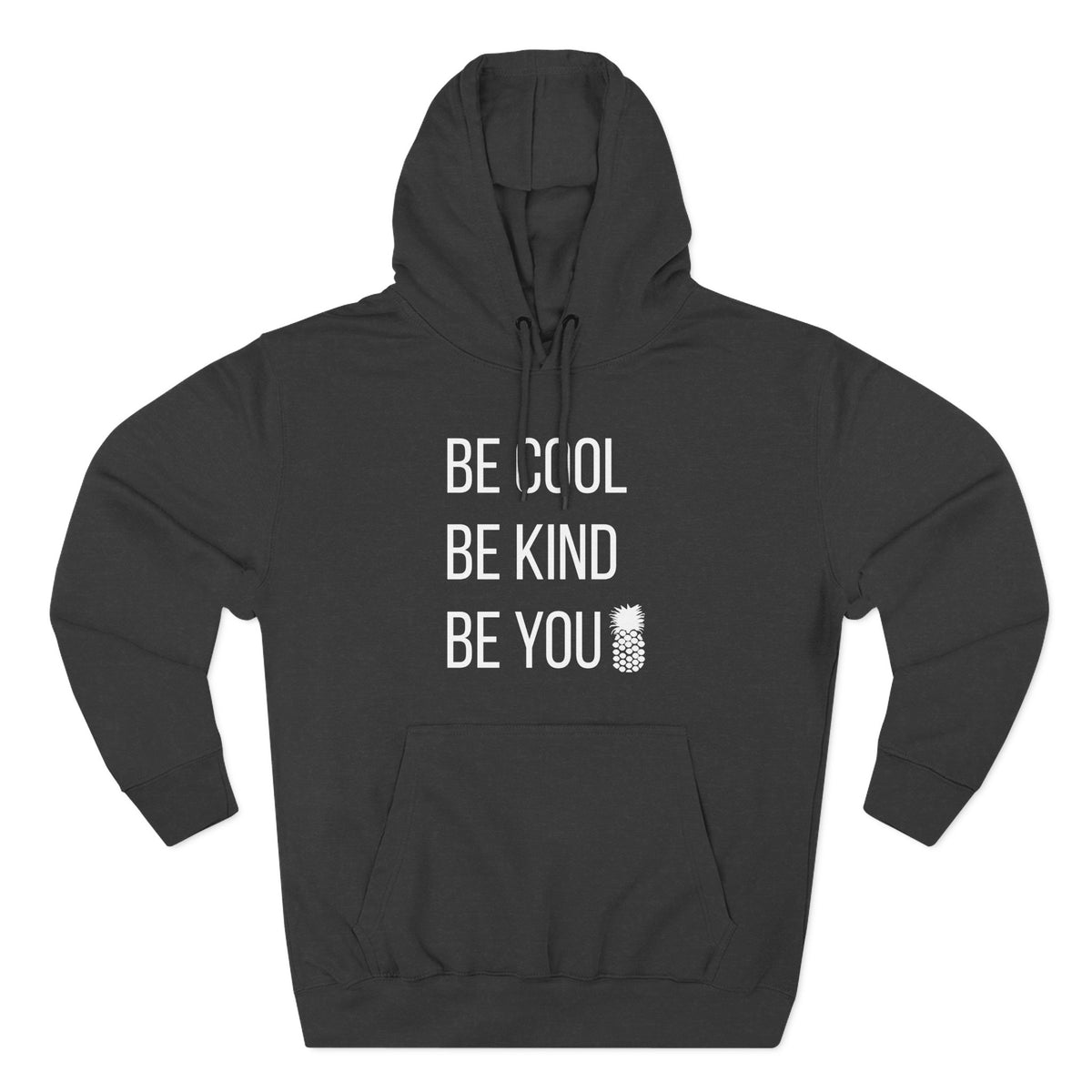 Be Cool FULL White Print Hoodie