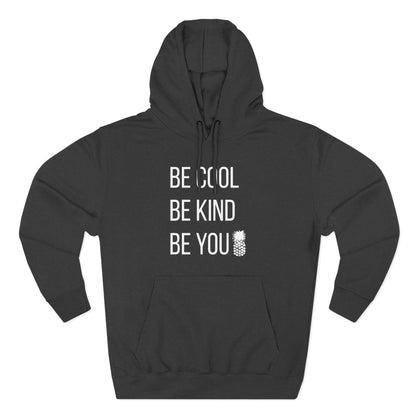 Be Cool FULL White Print Hoodie