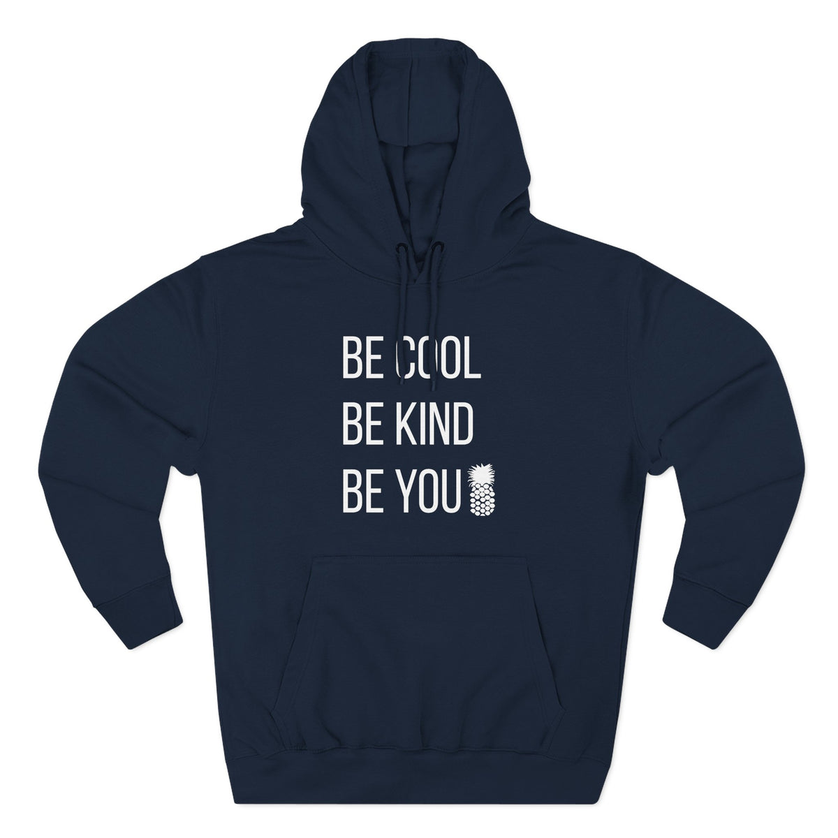 Be Cool FULL White Print Hoodie