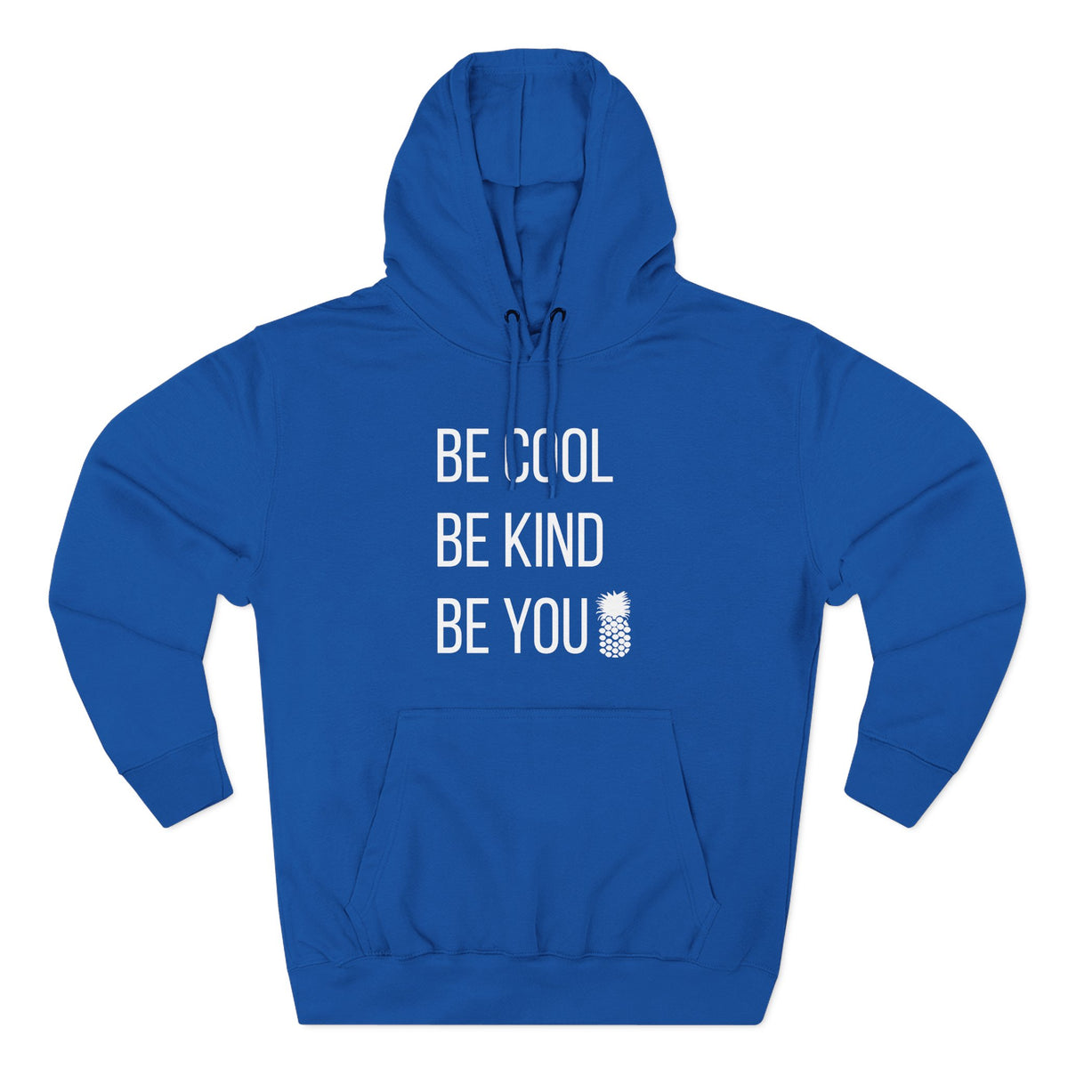 Be Cool FULL White Print Hoodie